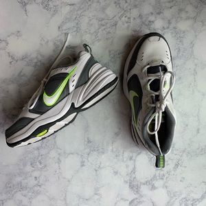 nike air monarch lime green
